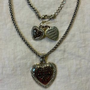 Brighton Devotion necklace and earring set